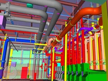 3D CAD/BIM diagram